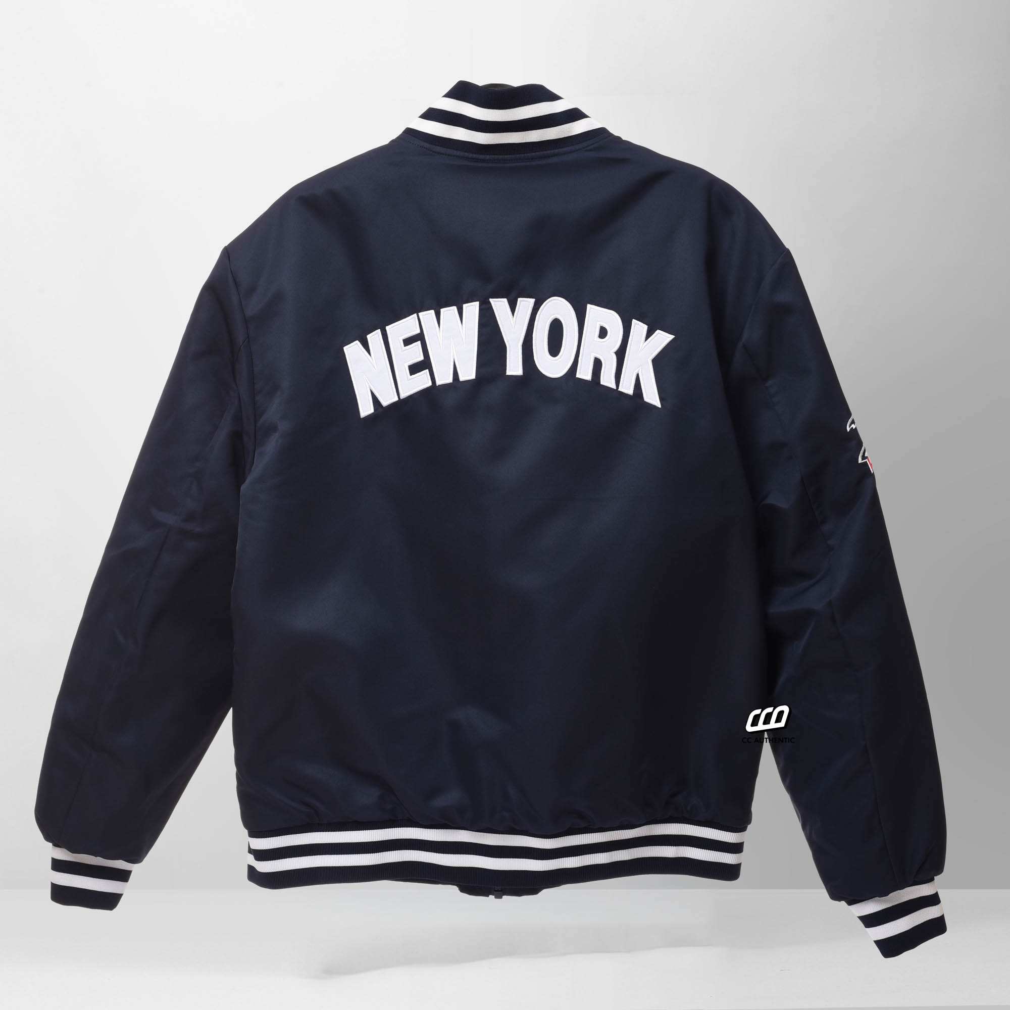 NEW ERA NY BACK LOGO VARCITY
